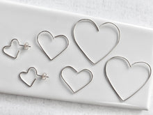 Load image into Gallery viewer, HEY GIRL HEART HOOPS - SSSM