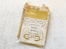 Load image into Gallery viewer, HEY GIRL HEART HOOPS - SSMED
