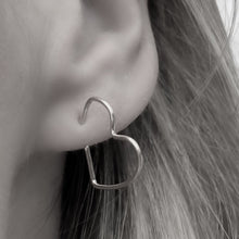Load image into Gallery viewer, HEY GIRL HEART HOOPS - SSSM