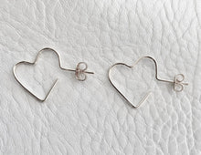 Load image into Gallery viewer, HEY GIRL HEART HOOPS - SSSM