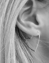 Load image into Gallery viewer, HEY GIRL HEART HOOPS - SSMED